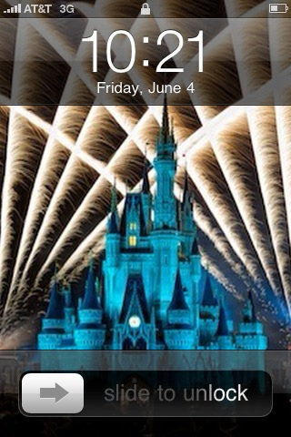 WDW Pics - Wallpaper of Cinderella's Castle during Wishes Fireworks in Magic Kingdom